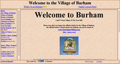 Desktop Screenshot of burhamvillage.com